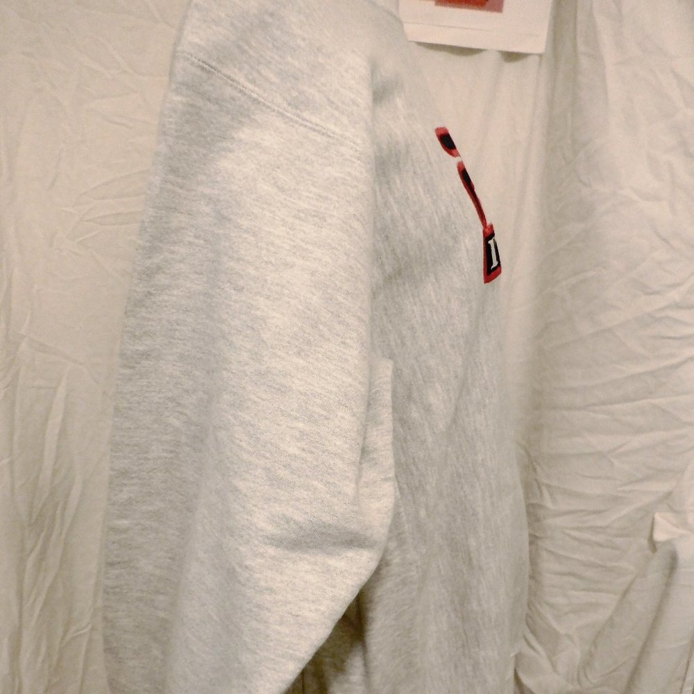 FILA Italia Off Gray Sweatshirt Size Large - Picture 4 of 7